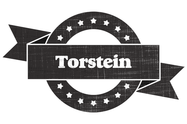 Torstein grunge logo