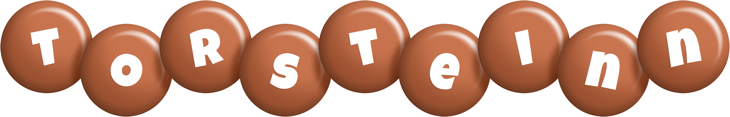 Torsteinn candy-brown logo