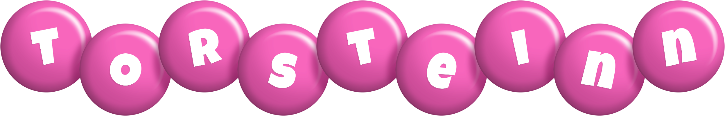 Torsteinn candy-pink logo