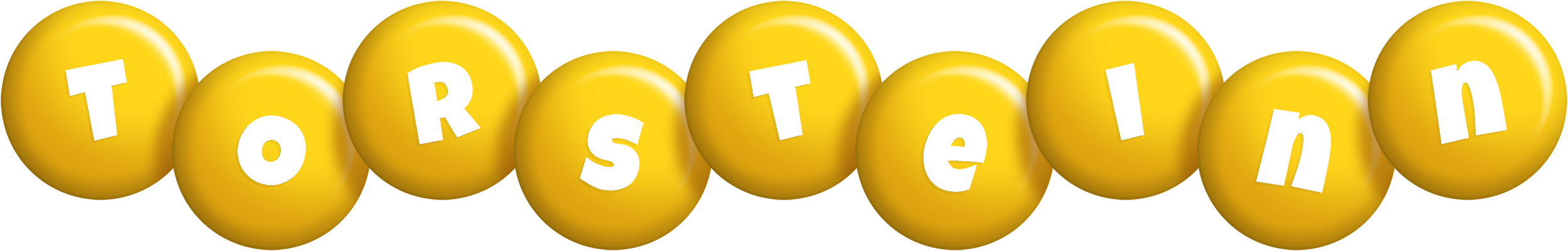 Torsteinn candy-yellow logo