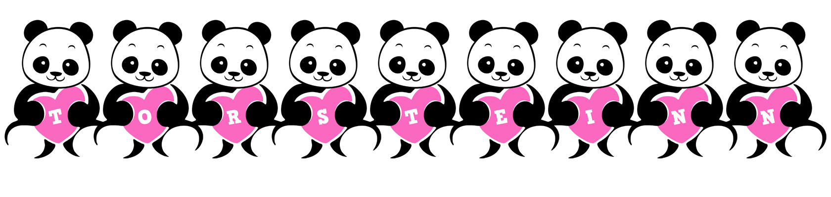 Torsteinn love-panda logo