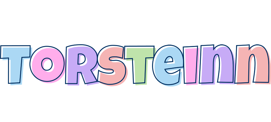 Torsteinn pastel logo