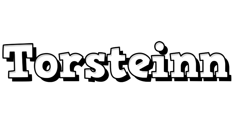 Torsteinn snowing logo