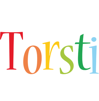Torsti birthday logo