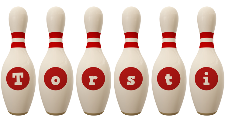 Torsti bowling-pin logo