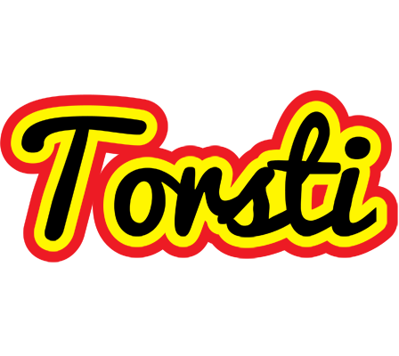 Torsti flaming logo