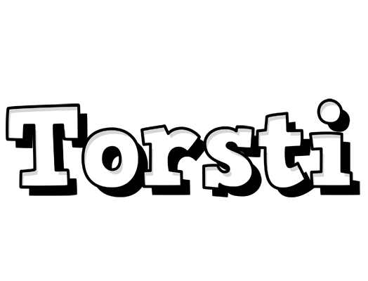 Torsti snowing logo