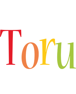 Toru birthday logo
