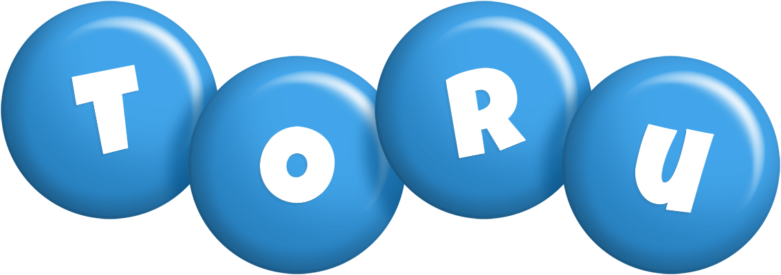 Toru candy-blue logo