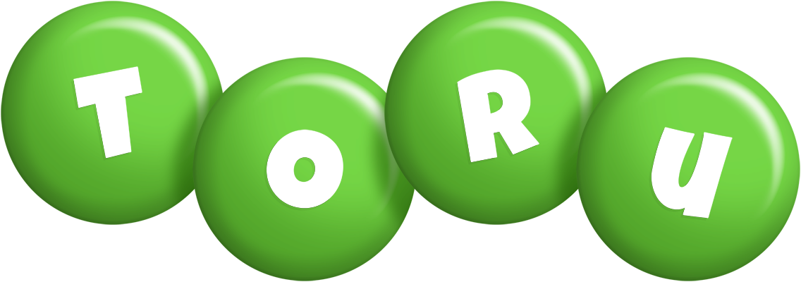 Toru candy-green logo