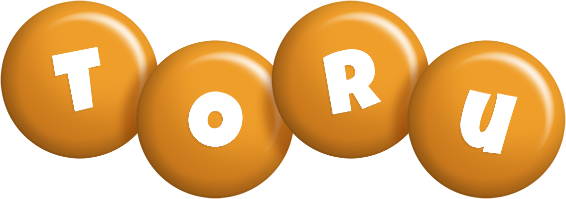 Toru candy-orange logo