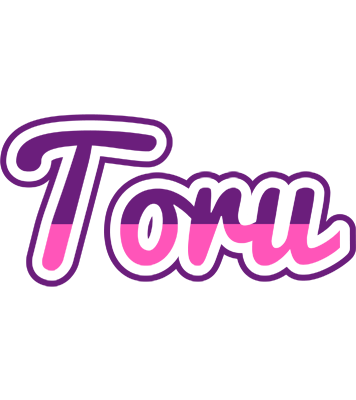 Toru cheerful logo