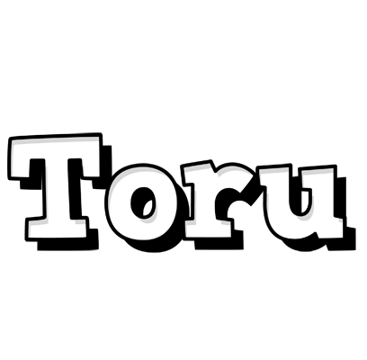 Toru snowing logo