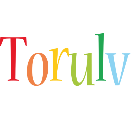 Torulv birthday logo