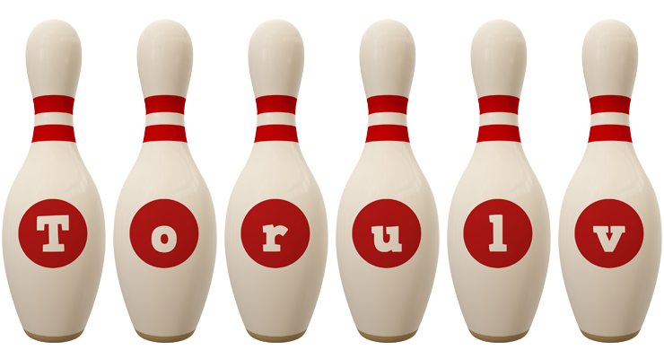 Torulv bowling-pin logo