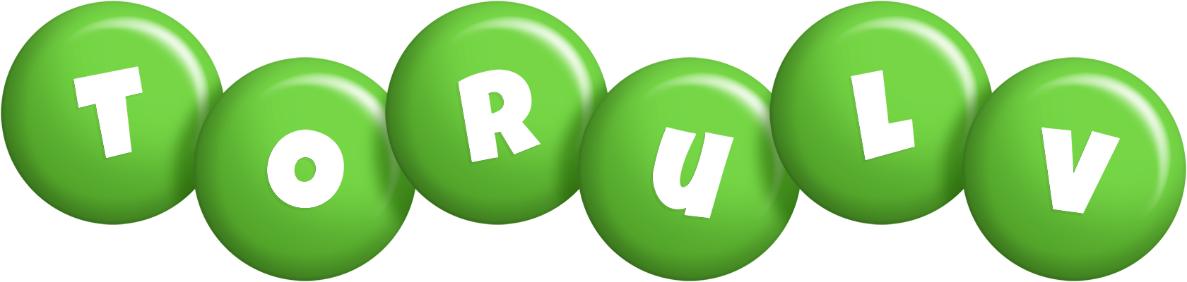 Torulv candy-green logo