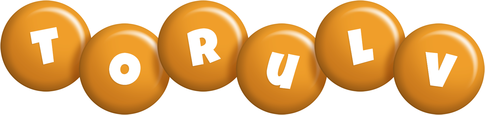 Torulv candy-orange logo
