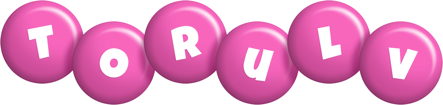 Torulv candy-pink logo