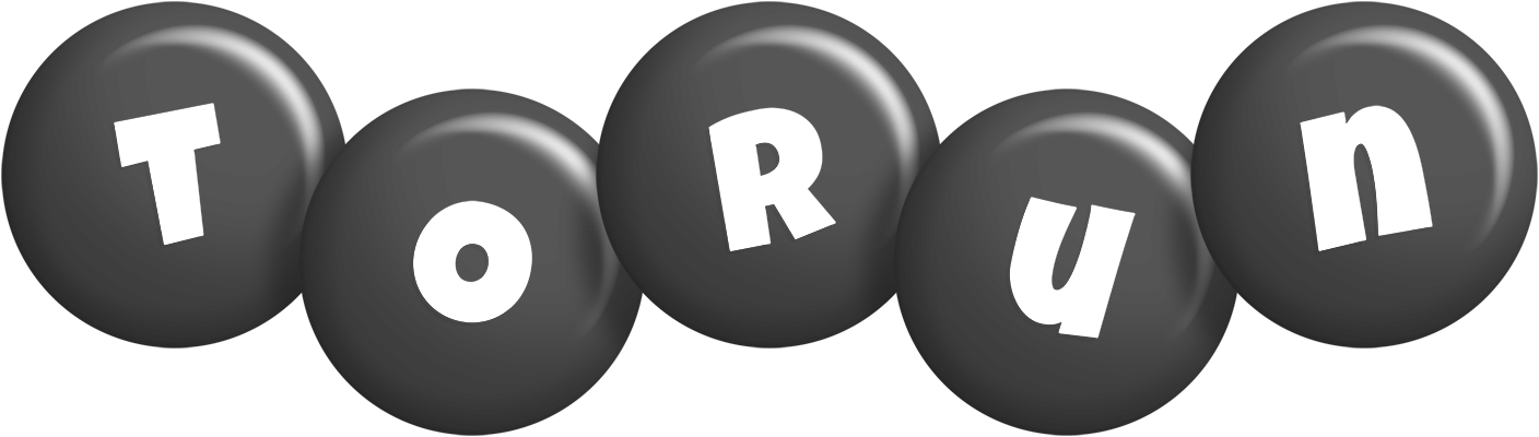Torun candy-black logo