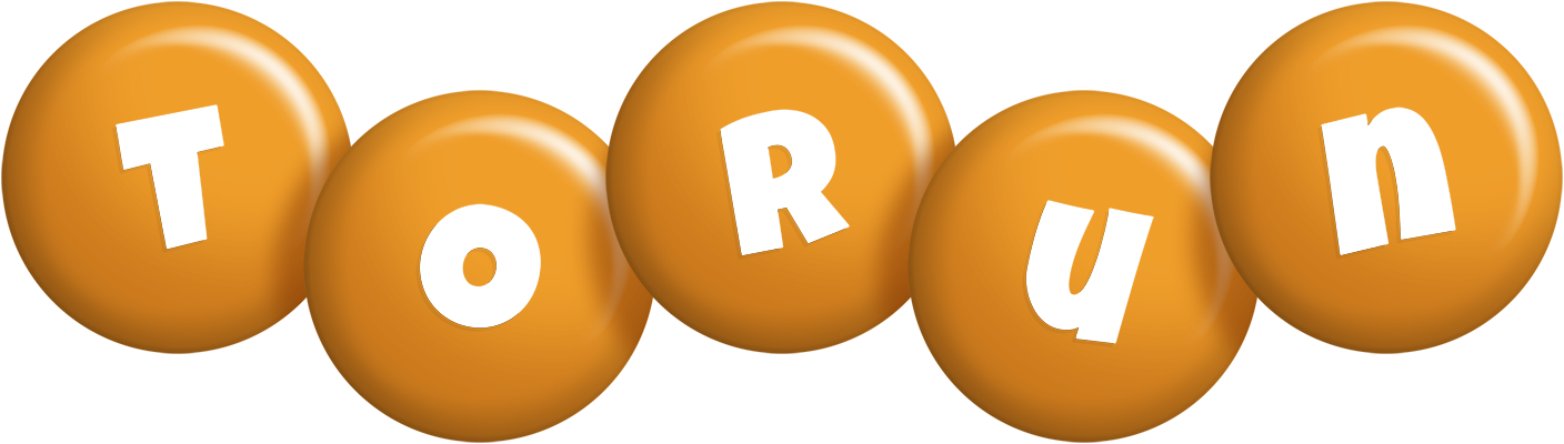 Torun candy-orange logo