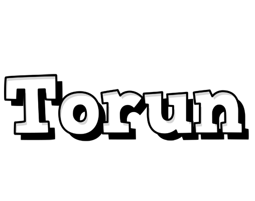 Torun snowing logo