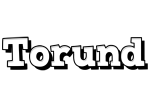 Torund snowing logo