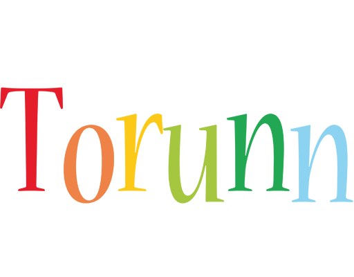 Torunn birthday logo