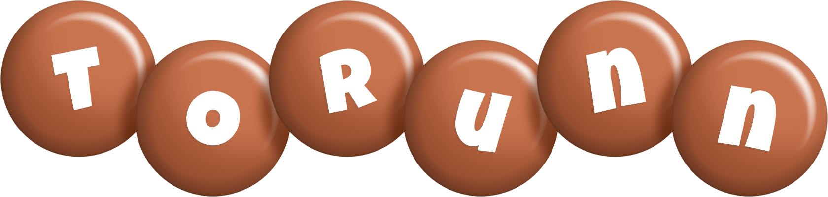 Torunn candy-brown logo