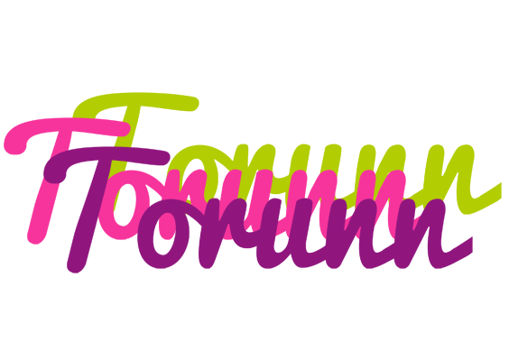 Torunn flowers logo