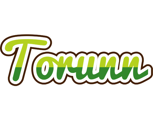Torunn golfing logo