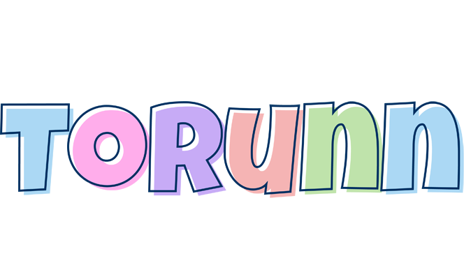 Torunn pastel logo