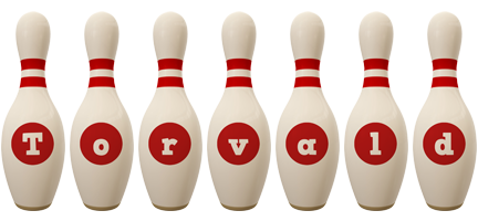 Torvald bowling-pin logo