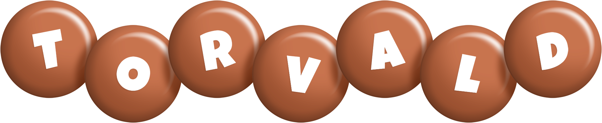 Torvald candy-brown logo