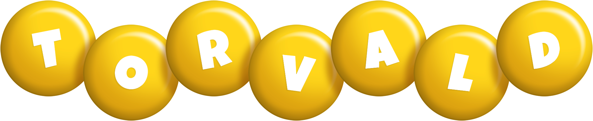 Torvald candy-yellow logo