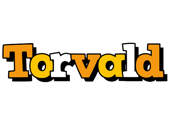 Torvald cartoon logo
