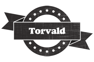 Torvald grunge logo