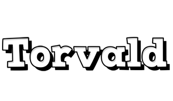 Torvald snowing logo