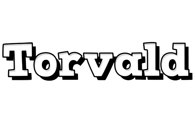 Torvald snowing logo