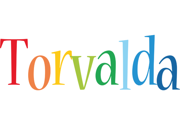 Torvalda birthday logo