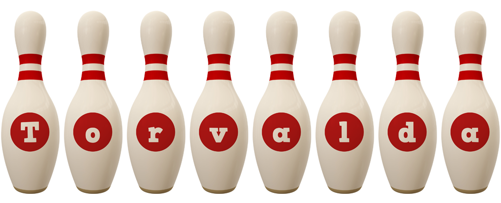 Torvalda bowling-pin logo