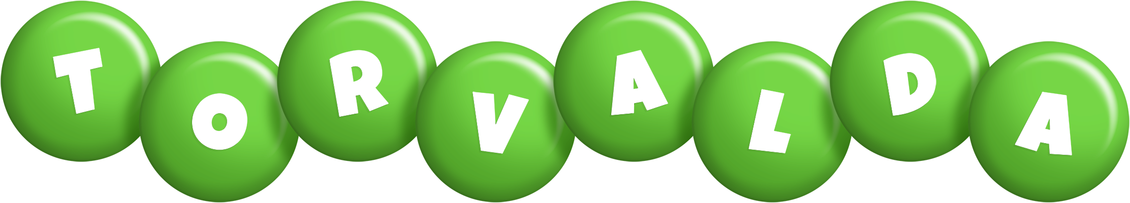 Torvalda candy-green logo