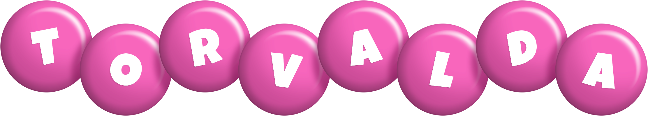 Torvalda candy-pink logo