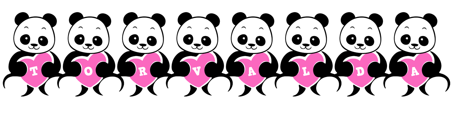 Torvalda love-panda logo