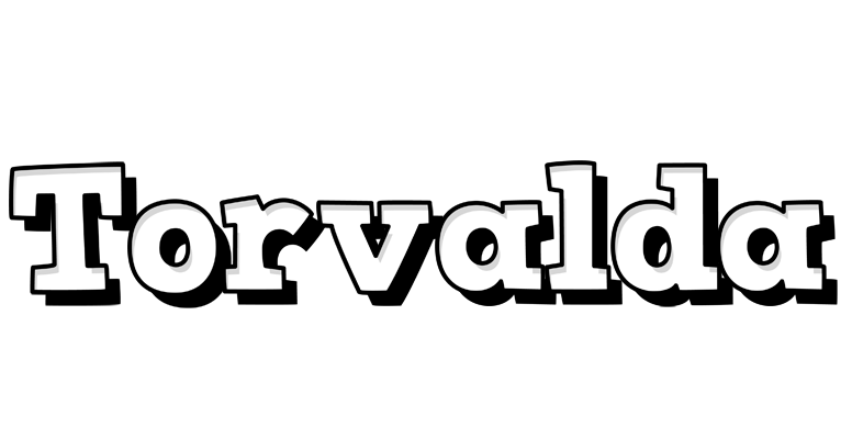 Torvalda snowing logo