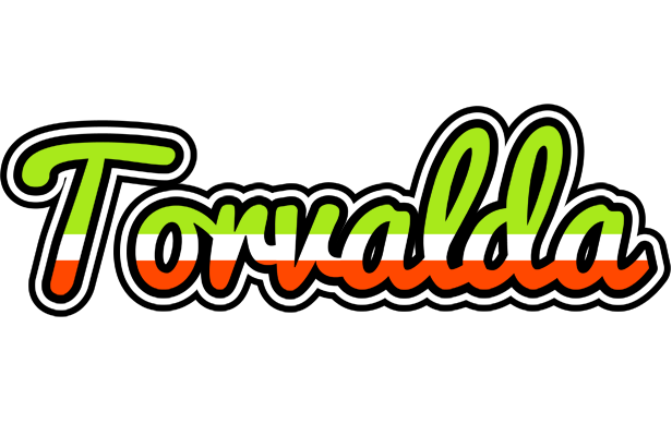 Torvalda superfun logo