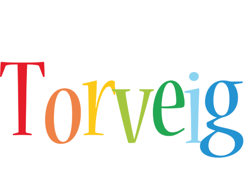 Torveig birthday logo