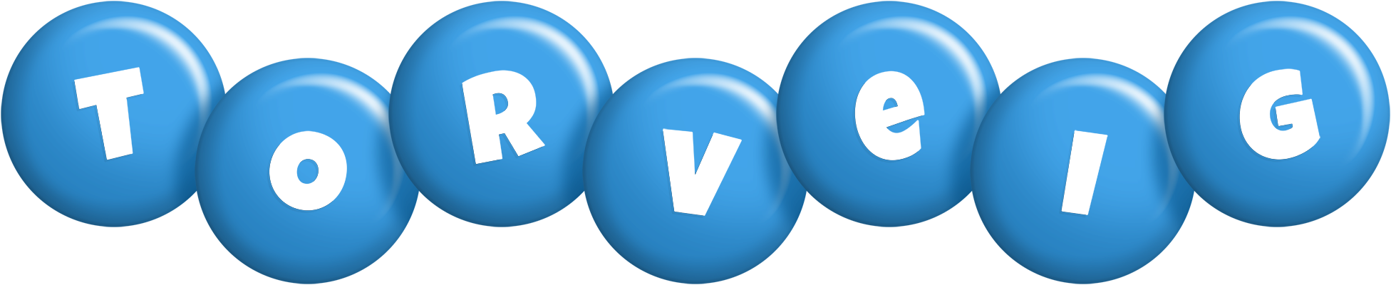 Torveig candy-blue logo