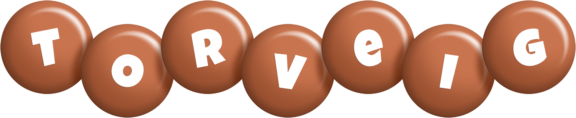 Torveig candy-brown logo