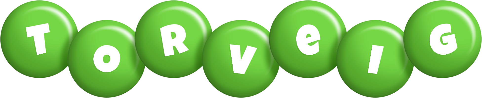 Torveig candy-green logo