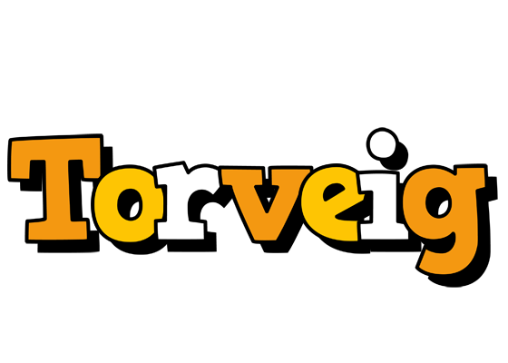 Torveig cartoon logo
